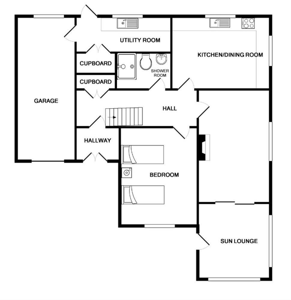 Calluna Cottage Rockcliffe  Luaran gambar